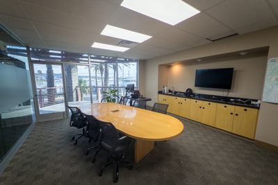 Boardroom with external terrace access