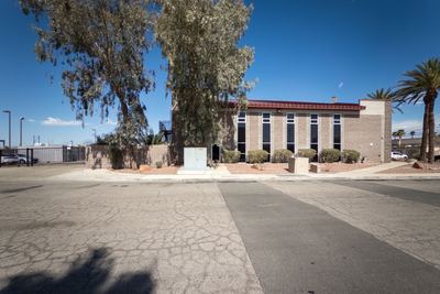 Office frontage on the production site